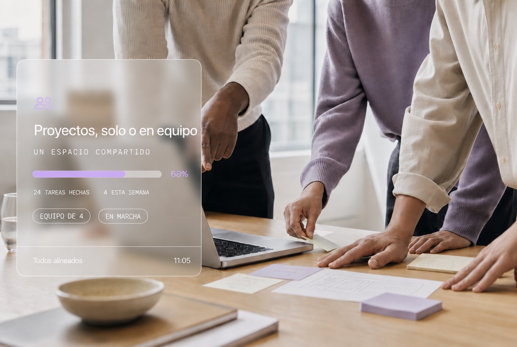 Proyectos, en solitario o en equipo