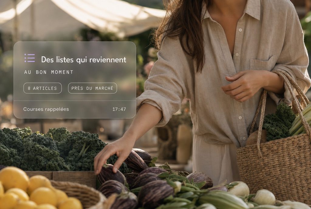 Des listes qui reviennent à vous